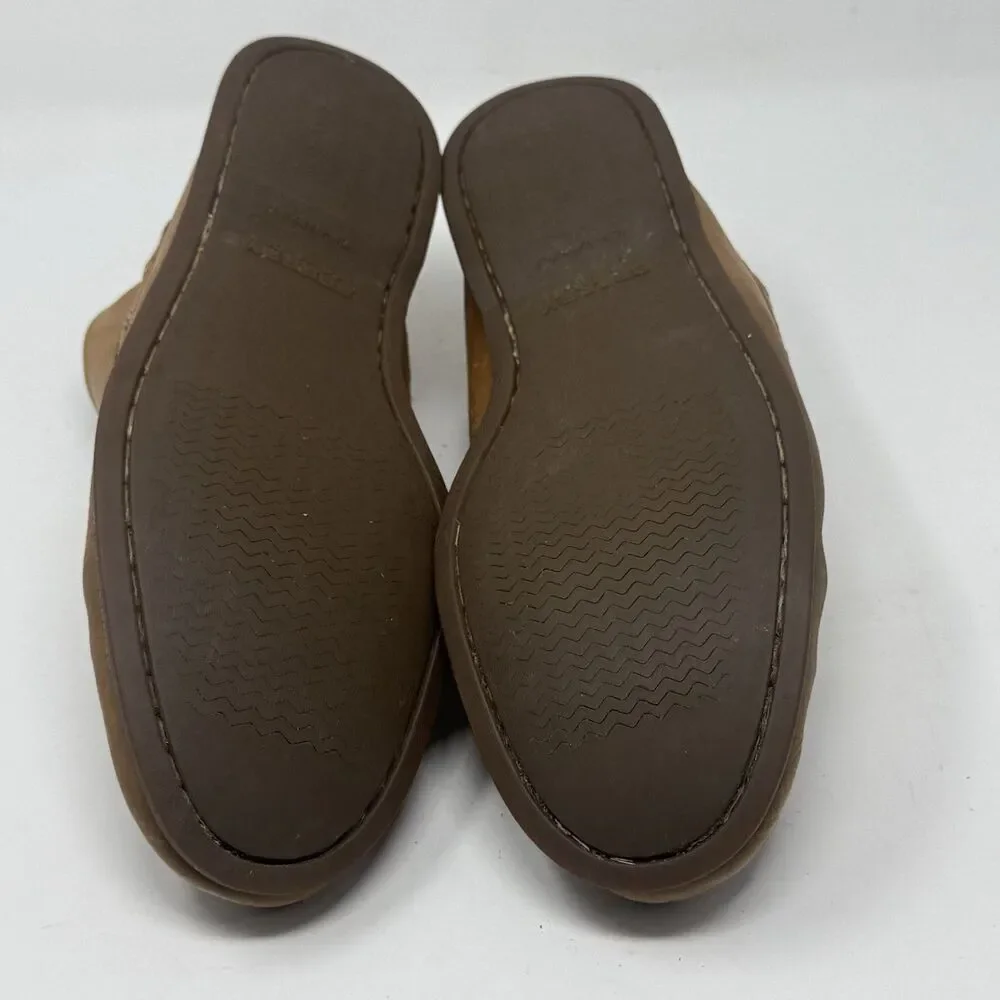 Sperry Top Sider Authentic Chukka Boots Mens 12 M Brown Leather Preppy Casual